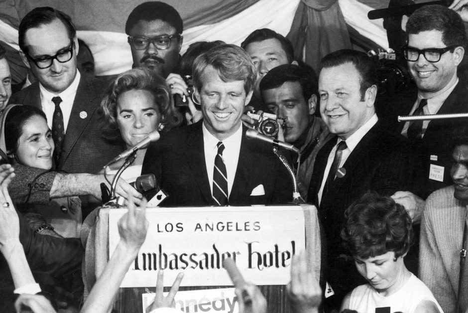 Rosey Grier;Bill Eppridge;Robert F. Kennedy [& Wife];Jesse M. Unruh